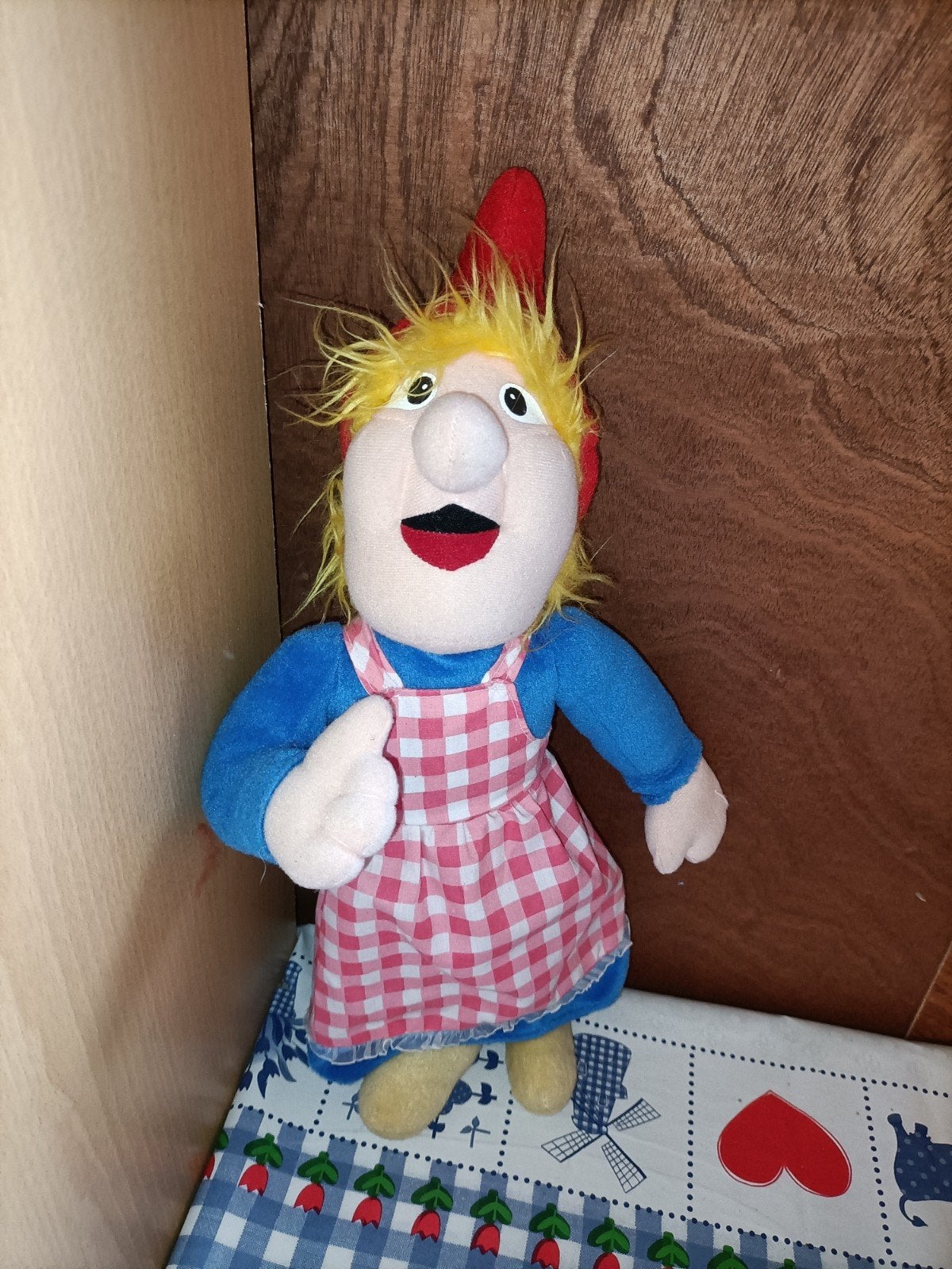 Boerin Pleun knuffel Marveld Recreatie 40 cm groot, Ophalen of Verzenden, Zo goed als nieuw, Overige typen