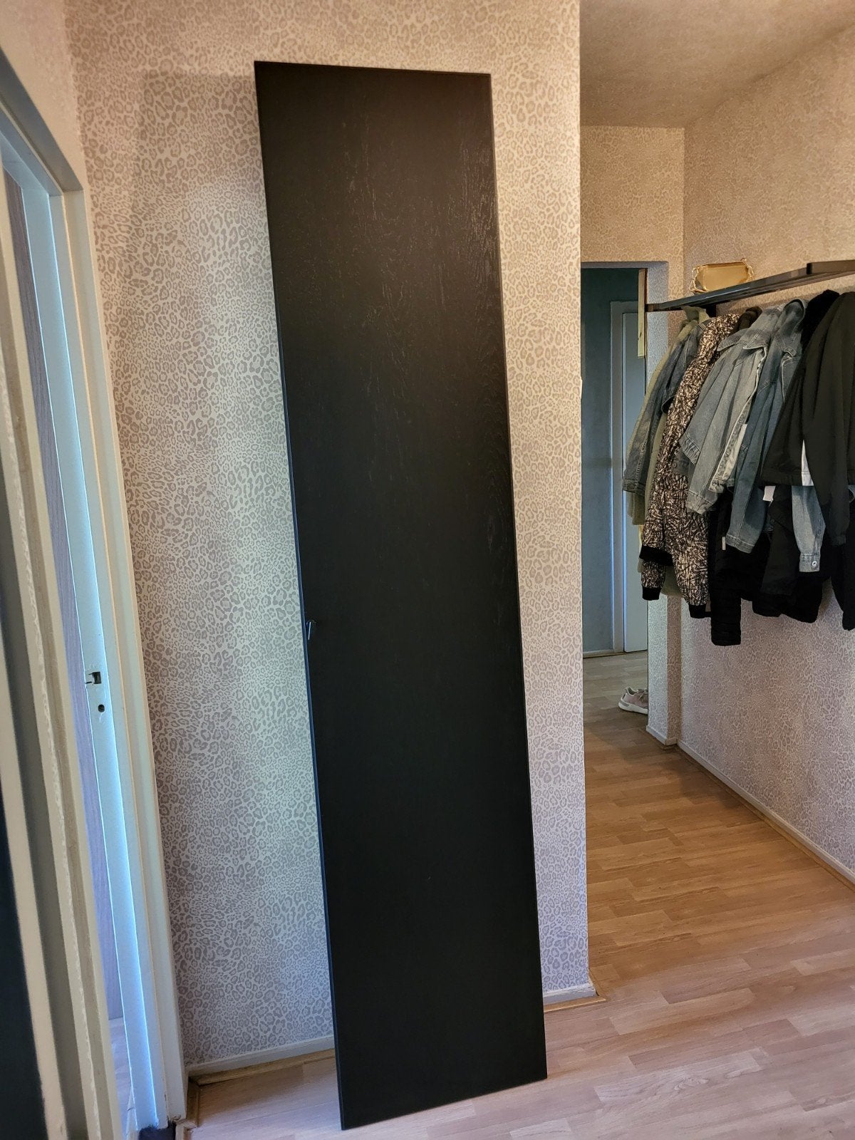 Zwarte IKEA Pax kastdeur 50x234 cm, zo goed als nieuw, Ophalen, Minder dan 50 cm, 200 cm of meer, Zo goed als nieuw