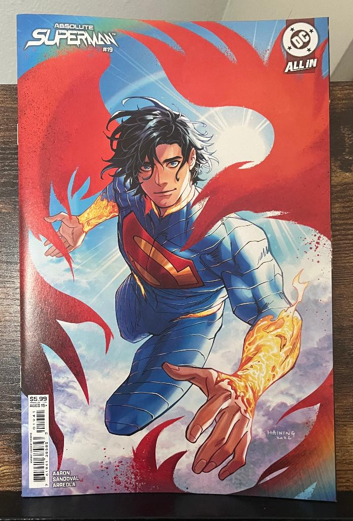 Absolute Superman #19 Haining Cover (DC Comics), Eén comic, Amerika, Jason Aaron, Nieuw