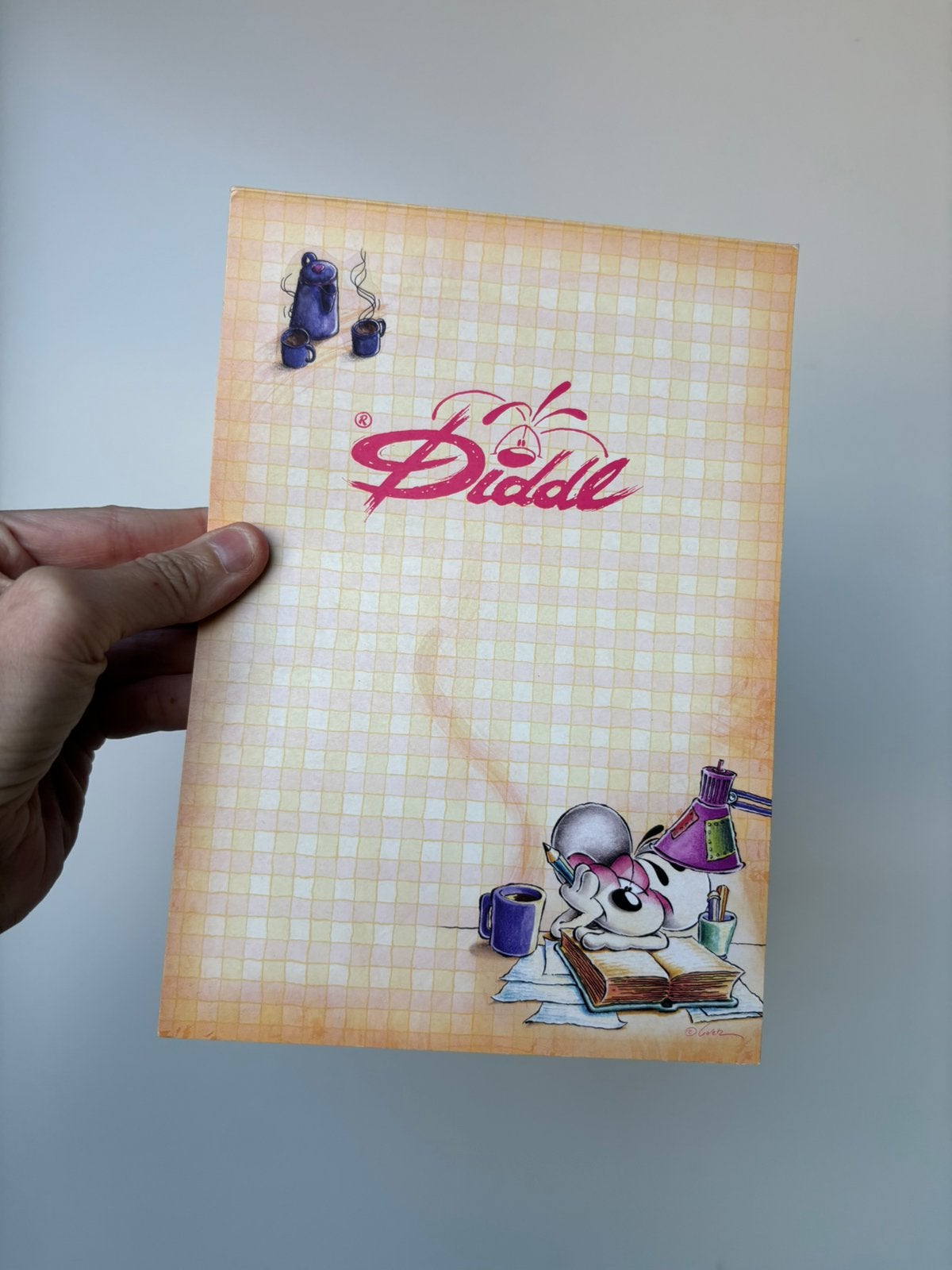 Diddl a5 blok nummer 335 geurblok, Verzenden, Zo goed als nieuw, Papier, Kaart of Schrift
