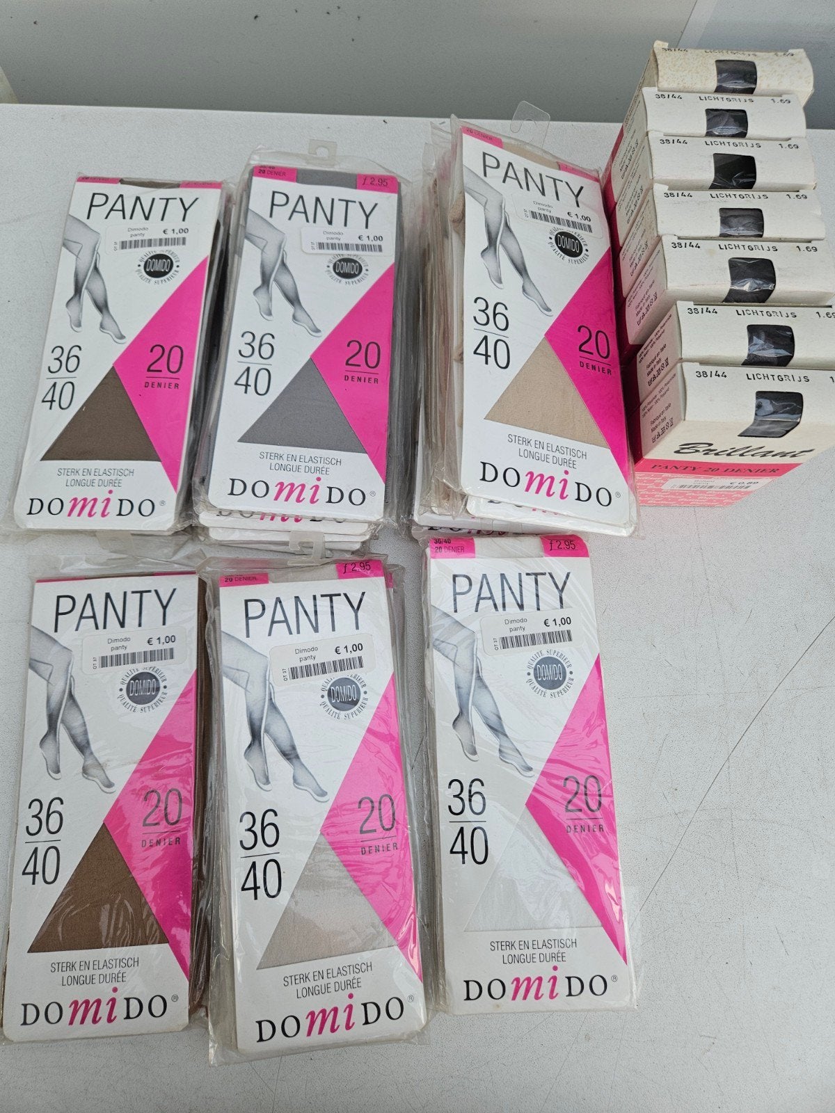 Pakket Panty's - Diverse kleuren en maten, Overige kleuren, Domido, Nieuw, Overige maten