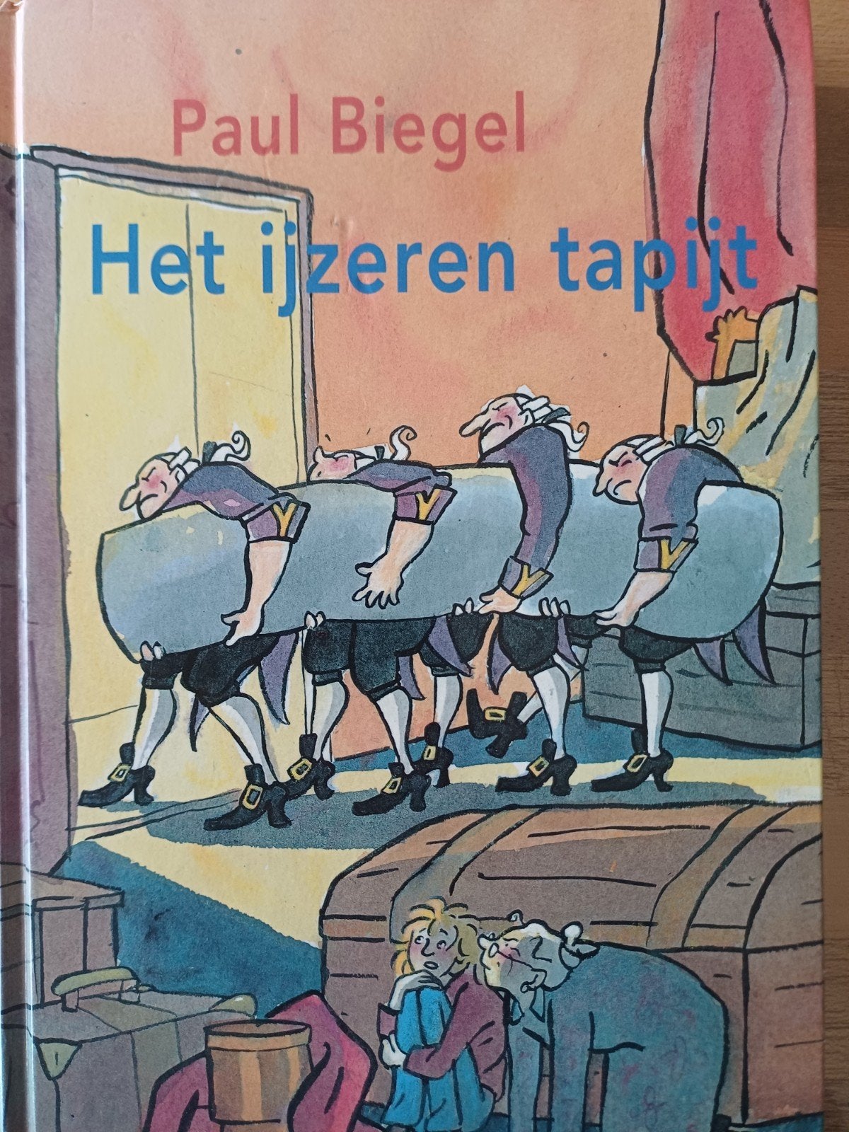 Paul Biegel - Het ijzeren tapijt, Ophalen of Verzenden, Zo goed als nieuw, Paul Biegel