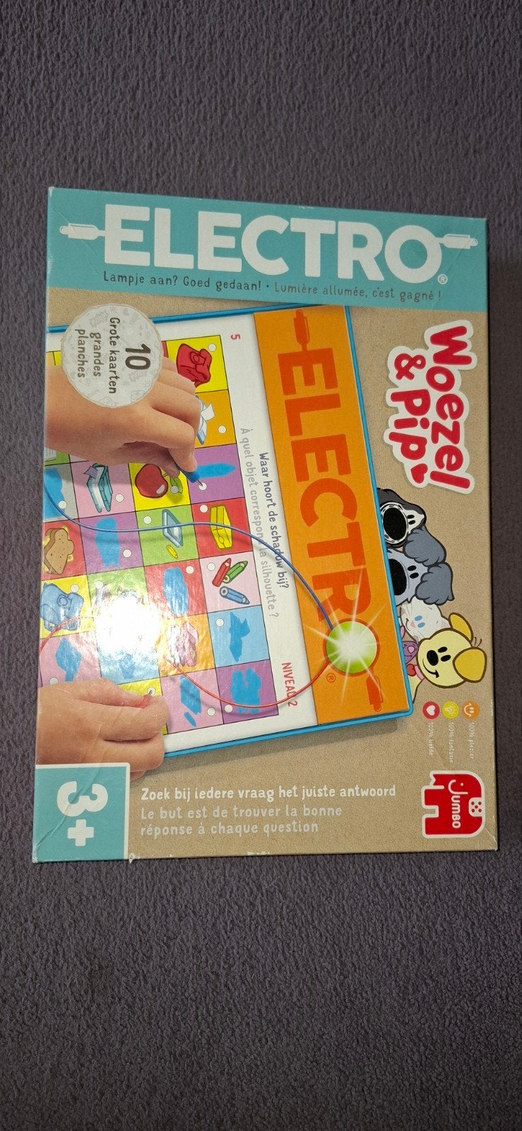 Electro, voor 3+, Ophalen