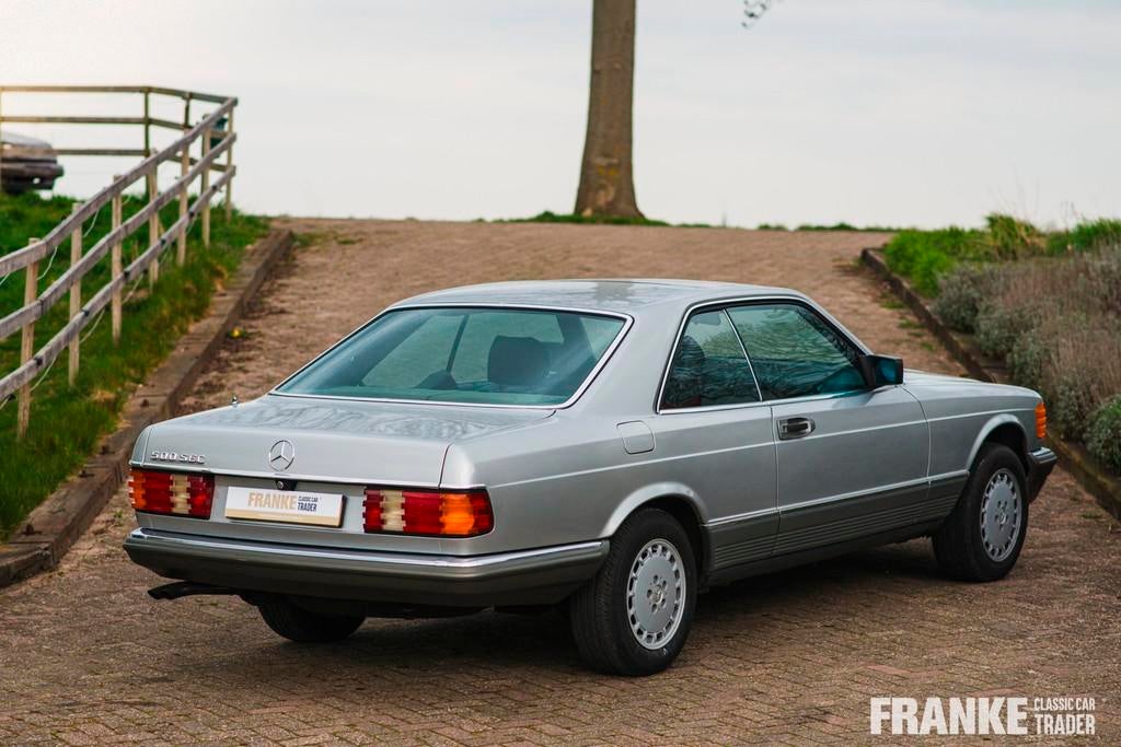 Mercedes-Benz 500 SEC 5.0 V8, Automaat, 4 stoelen, 1500 kg, 750 kg