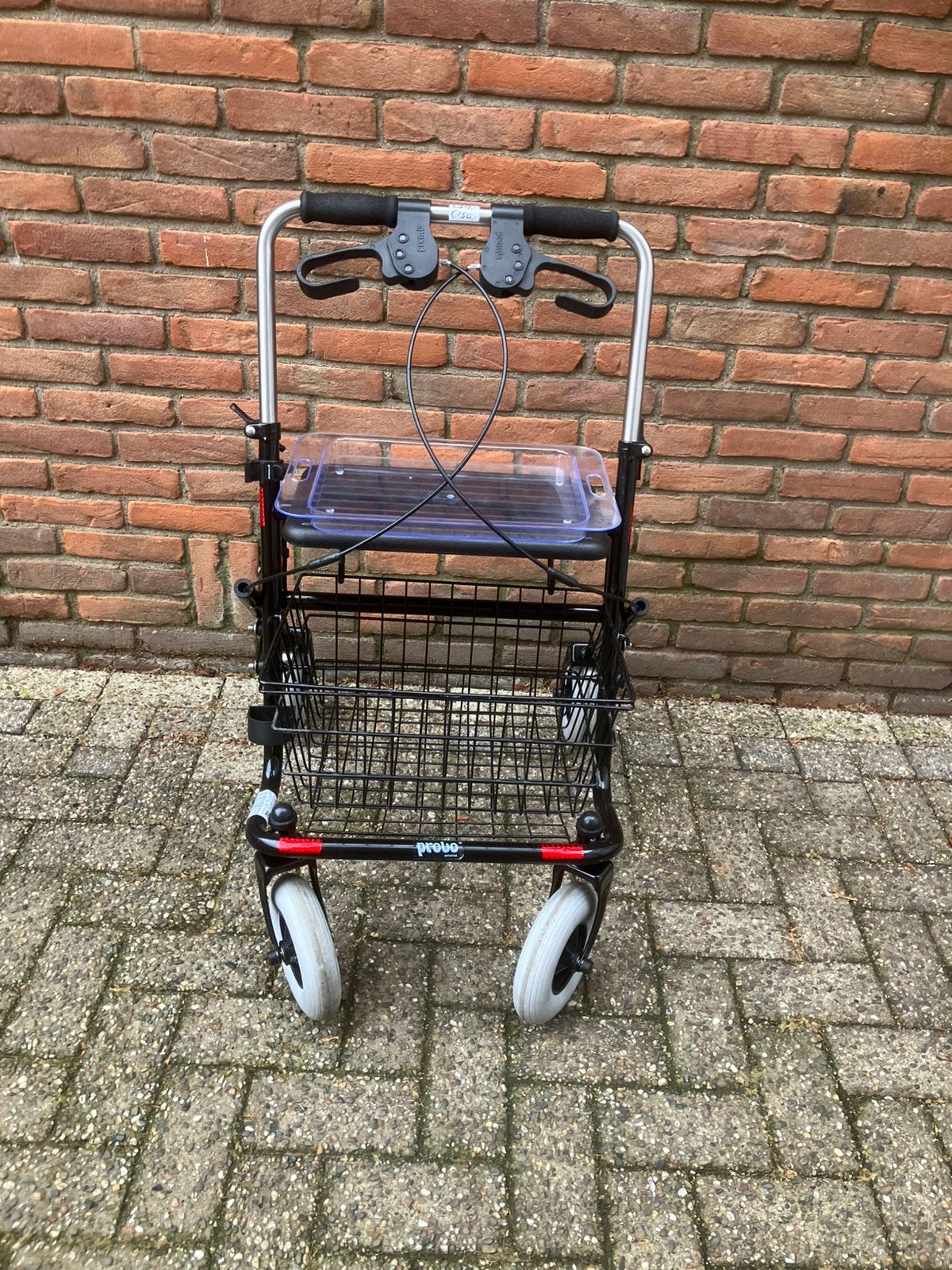 Speciale uitvoering Premis provo rollator, Diversen, Rollators, Ophalen, Opvouwbaar, Zo goed als nieuw