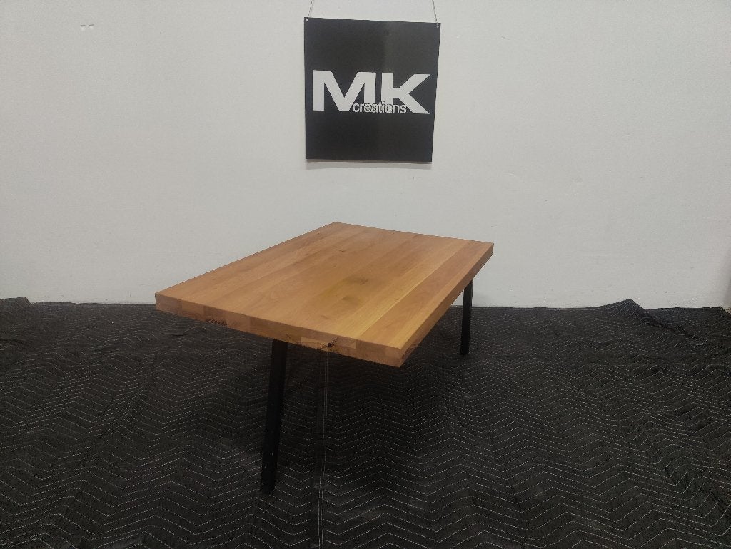 Eiken bijzettafel showroommodel | Van €629 voor €119, Landelijk modern, Nieuw, 75 cm of meer, Rechthoekig