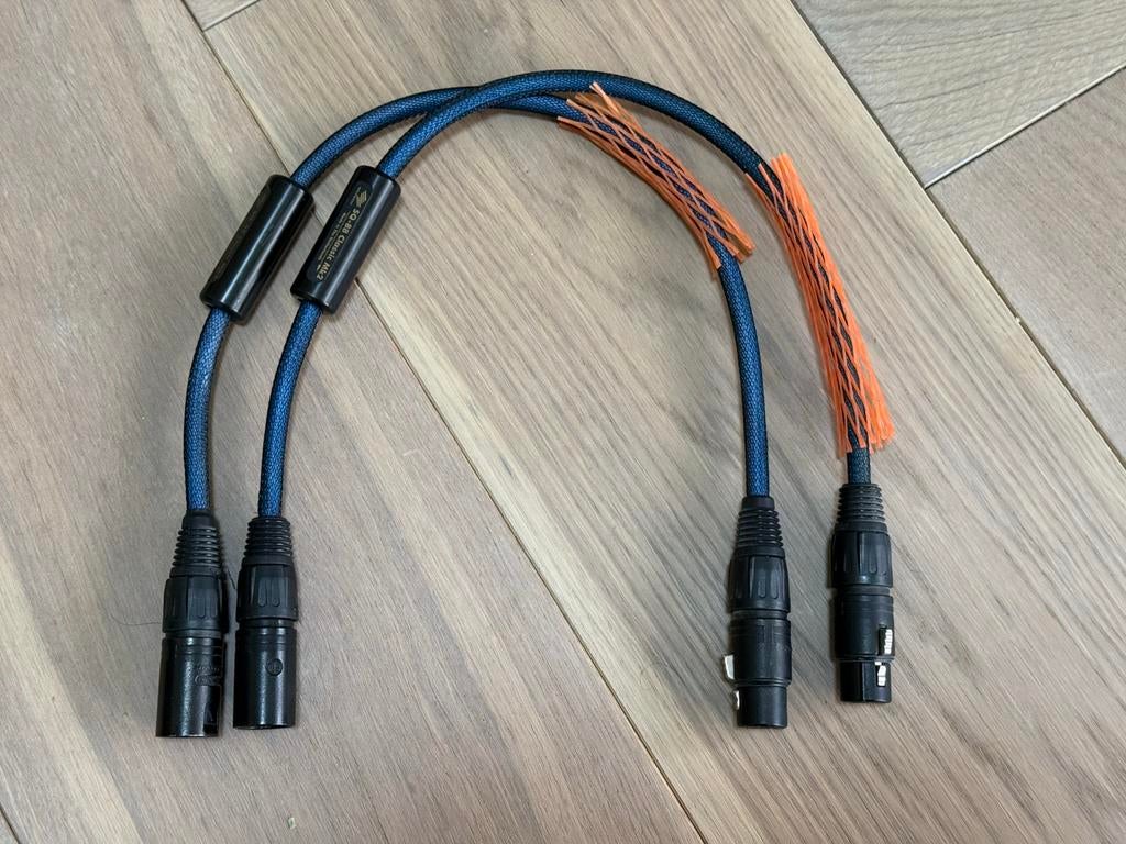 Siltech SQ 88 mk2 xlr, Audio, Tv en Foto, Audiokabels en Televisiekabels, Ophalen of Verzenden, Zo goed als nieuw, Minder dan 2 meter