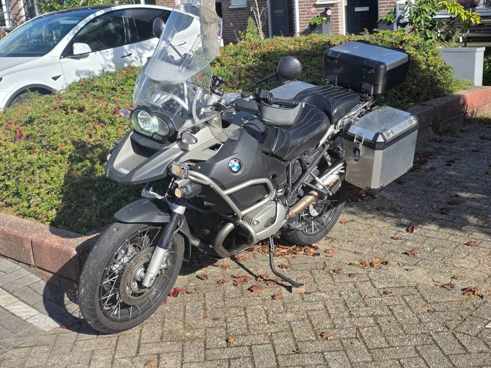 BMW R1200GS Adventure 2008 - ESA, Corbin zadels, 33L tank, 2 cilinders, Occasion, Motorrijbewijs A, Particulier