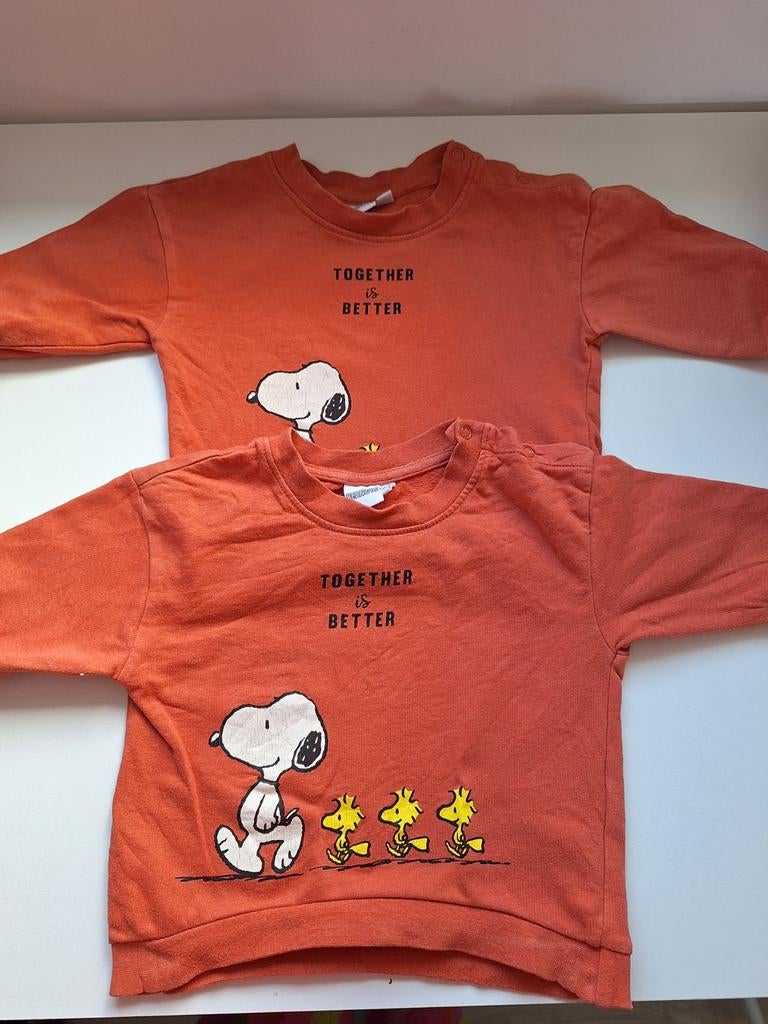 Oranje shirts maat 74, Ophalen of Verzenden, Jongetje, Shirtje of Longsleeve