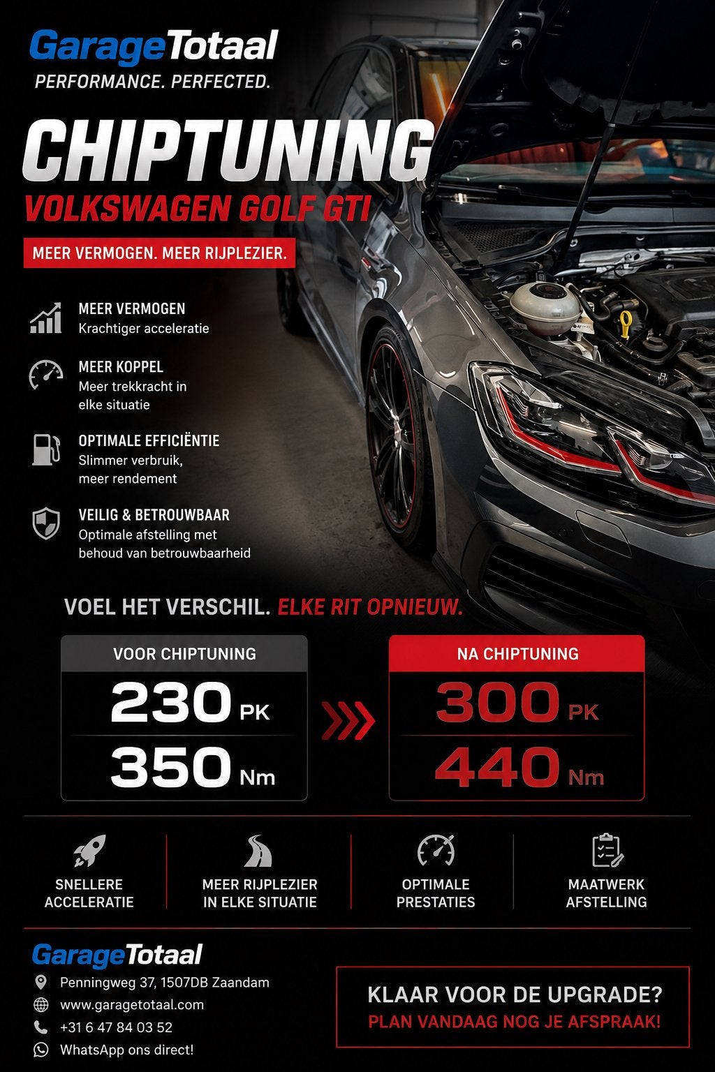 ChipTuning, Garantie, Overige werkzaamheden