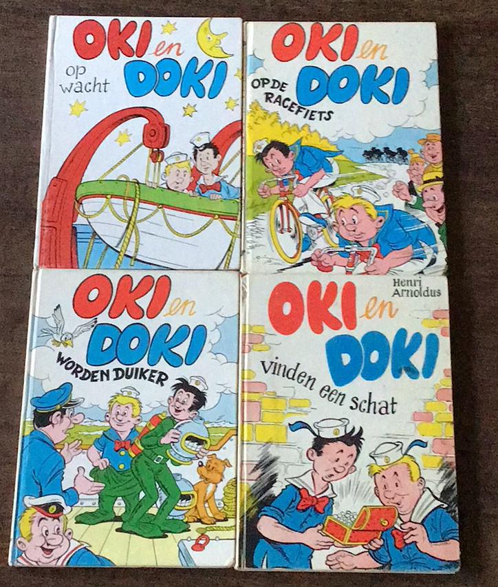 Oki en doki boeken harde kaft, Ophalen of Verzenden, Gelezen, Fictie