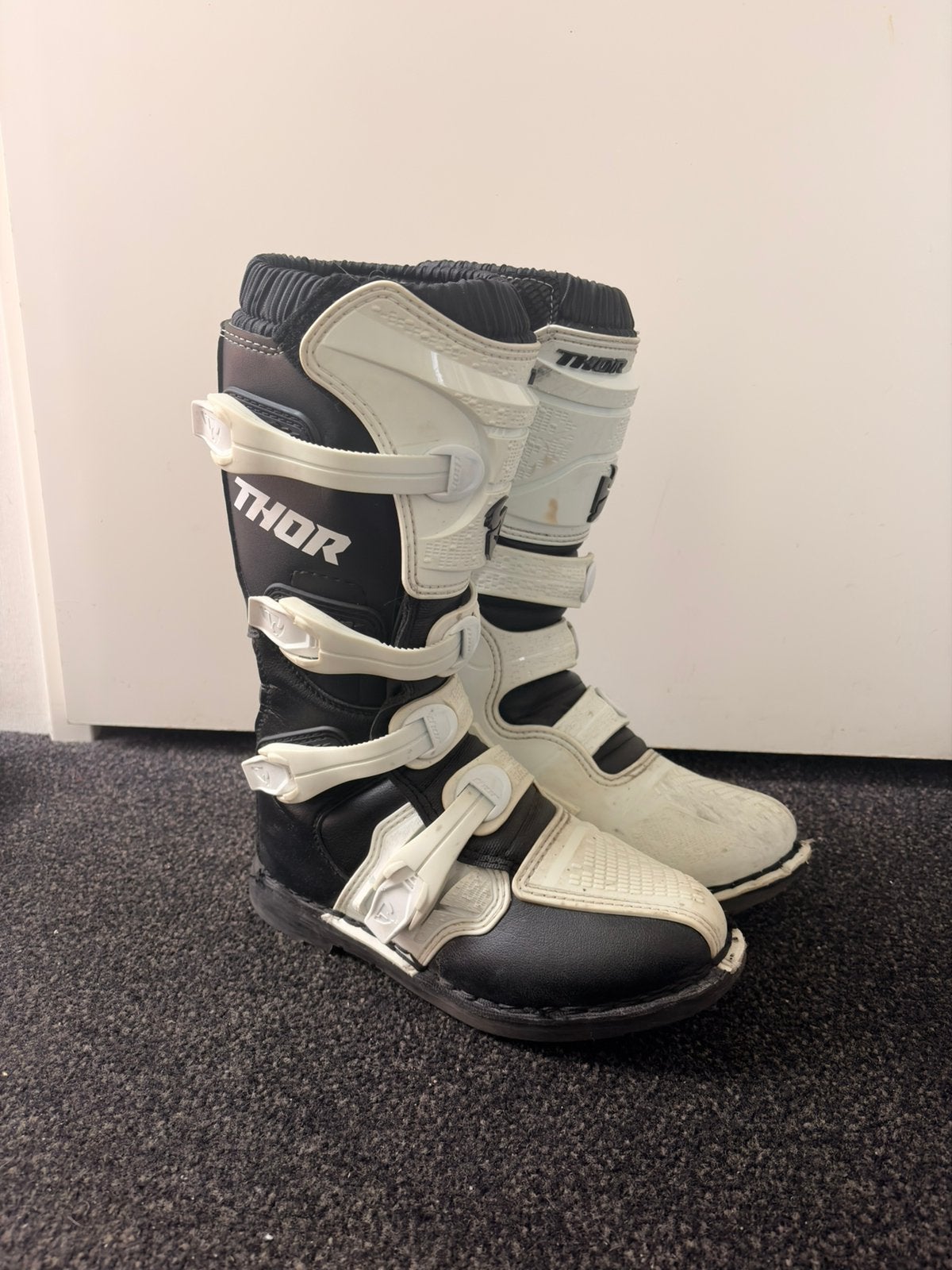 Thor motorlaarzen, Ophalen of Verzenden, Tweedehands, Laarzen