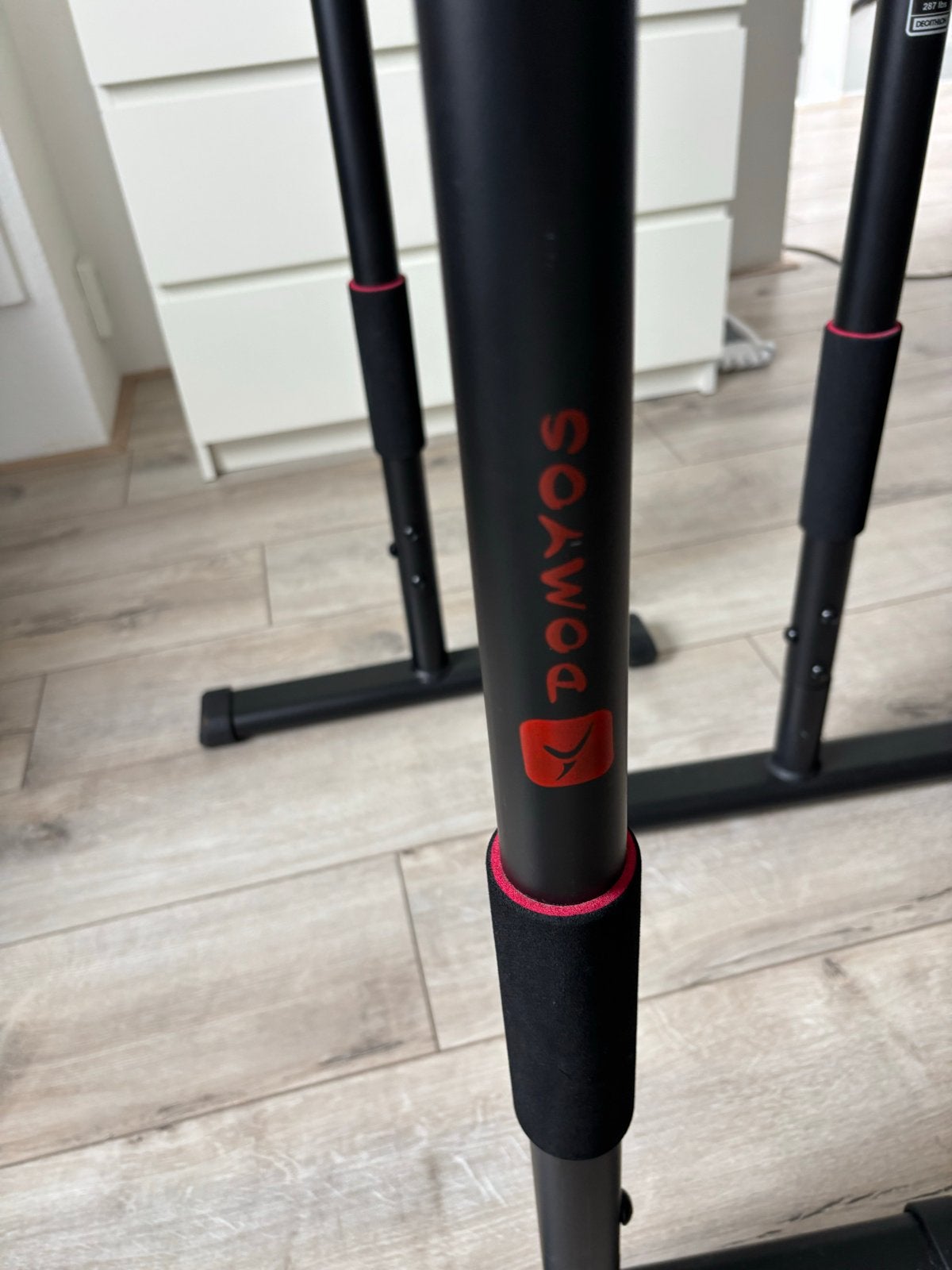 Verstelbare Domyos Dip Barren - Perfect voor Krachttraining, Ophalen, Zo goed als nieuw, Armen, Overige typen