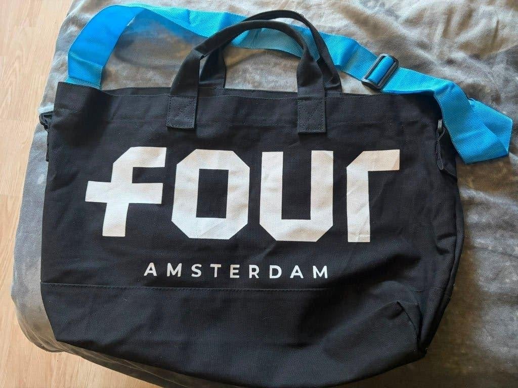 Four Amsterdam tas, Verzenden, Nieuw, Zwart, Overige merken
