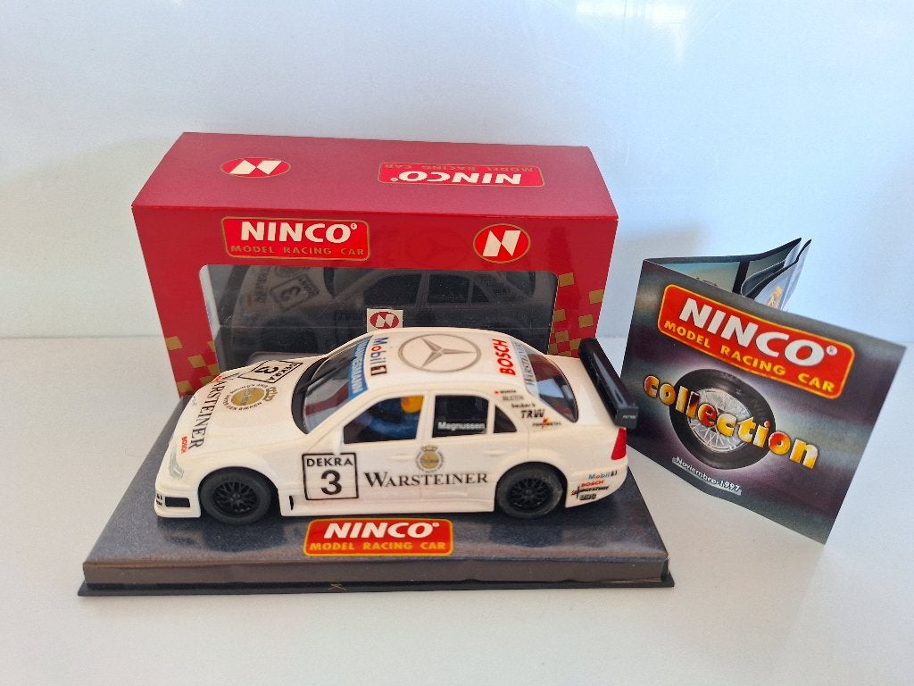 Ninco AMG Mercedes C-Klasse ""Warsteiner"50157 Met Catalogus, Overige merken, Racebaan, Ninco, Ninco