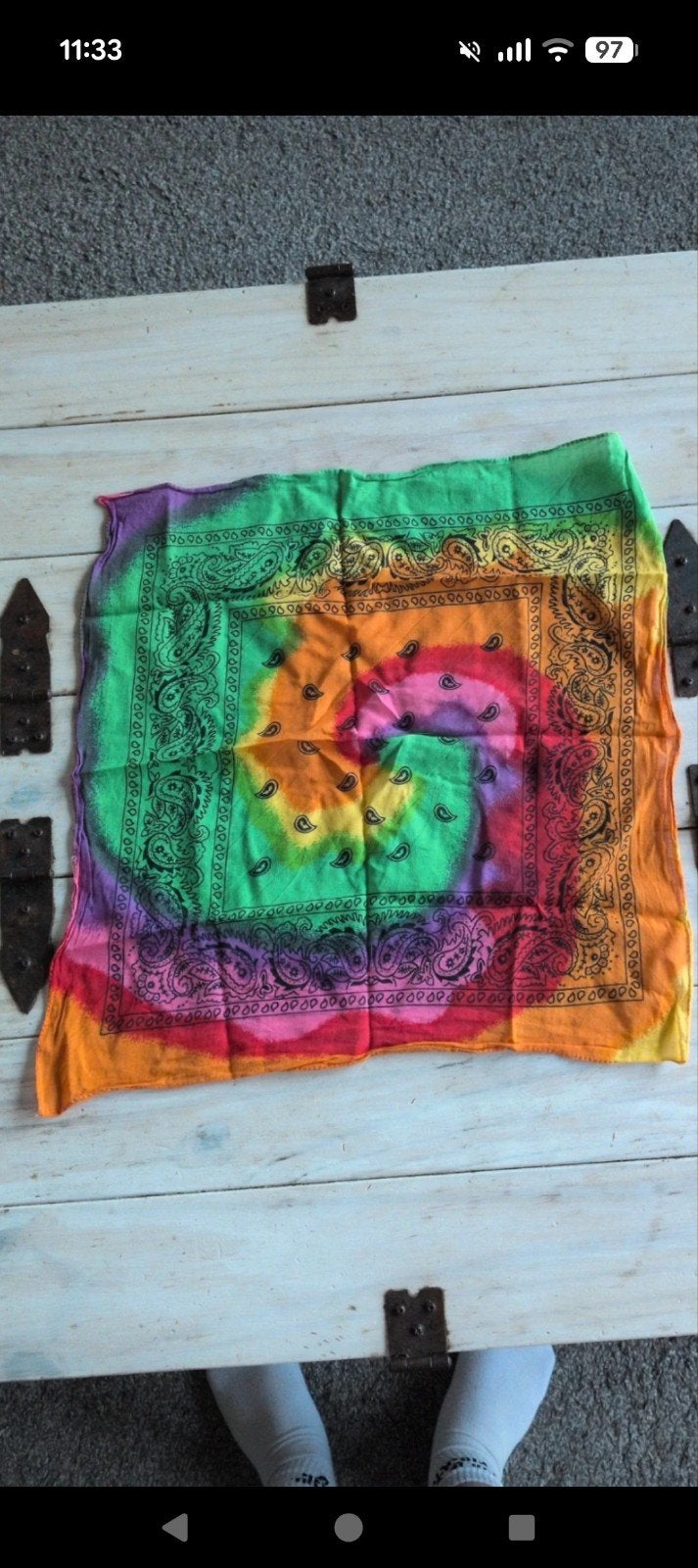 Hoofddoek, Sieraden, Tassen en Uiterlijk, Ophalen of Verzenden, Zo goed als nieuw, Overige typen