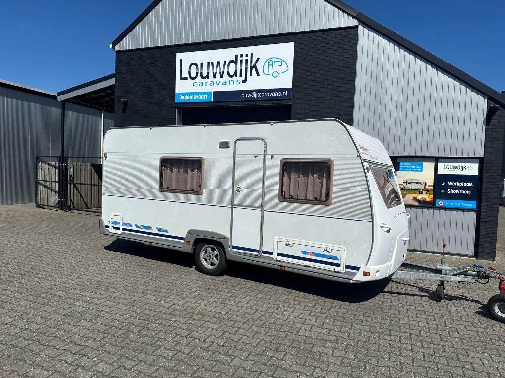 DETHLEFFS Newline 490 TK ’00 (5pers., Stapelbed), Caravans en Kamperen, Rondzit, Overige typen, Bedrijf, Kelvinstraat 23
7701BZ  Dedemsvaart, NL