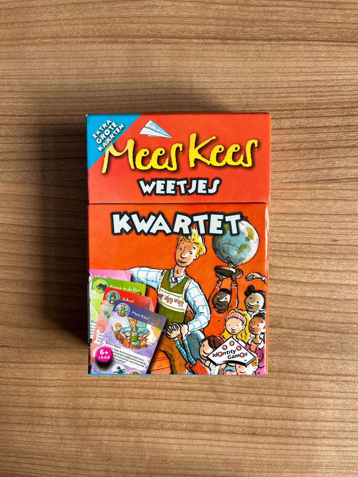 Mees Kees Weetjes Kwartet - Educatief Kaartspel, Drie of vier spelers, Ophalen of Verzenden, Zo goed als nieuw