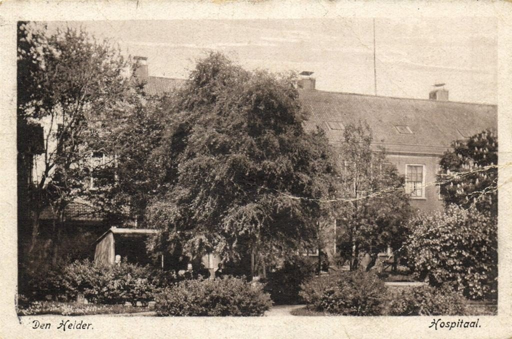 Den Helder. - Hospitaal. - B-keus - 1927 gelopen, Ophalen of Verzenden, 1920 tot 1940, Gelopen, Noord-Holland