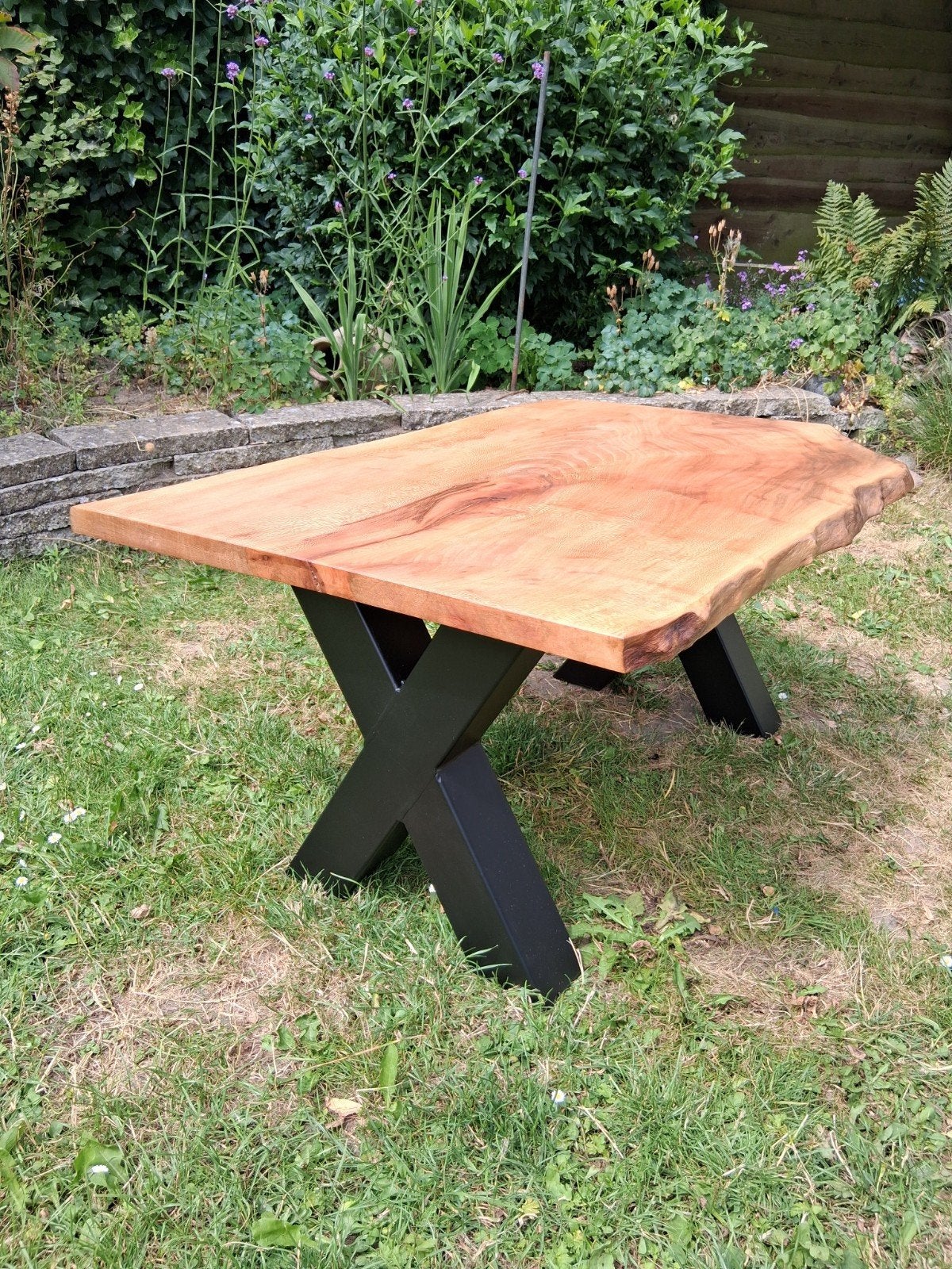 Unieke Plataan Salontafel - Oven Gedroogd Hout, Ophalen of Verzenden