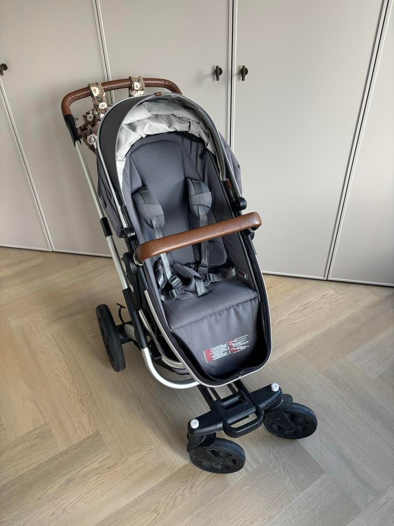 Joolz Geo 2 Antracietgrijs met complete accessoires set, Ophalen of Verzenden, Gebruikt, Zonnekap