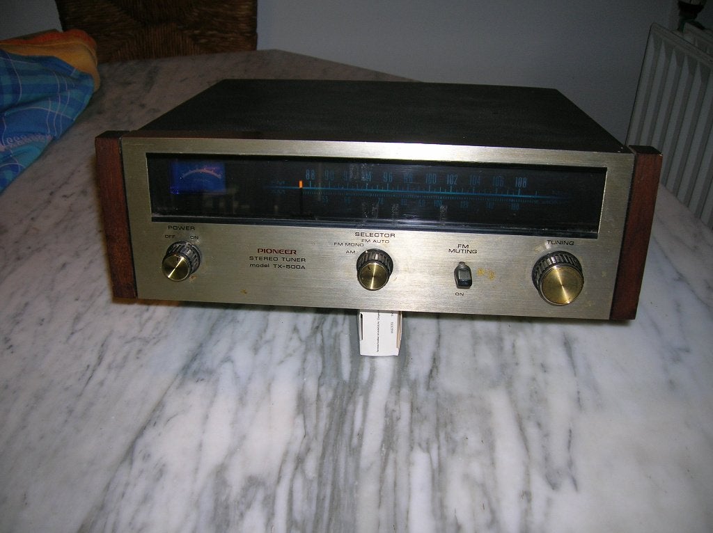 Pioneer TX-500A tuner, Ophalen of Verzenden, Gebruikt