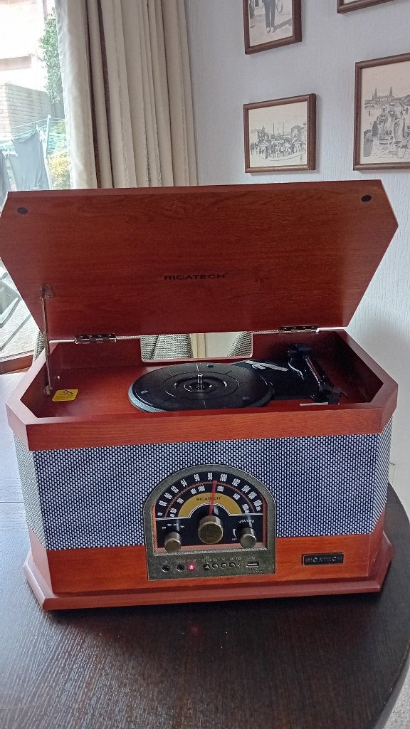 Radio/platen en USB speler