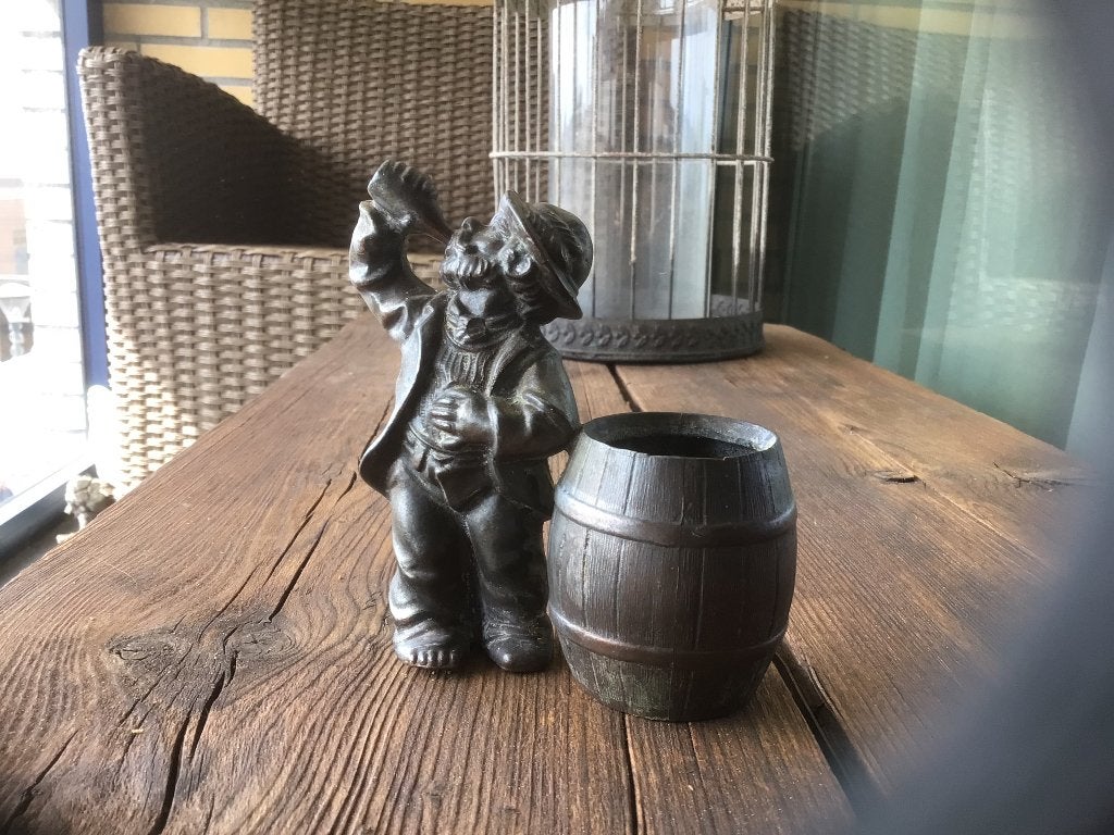 De drinker/ vagebond/ vat voor lucifers, Ophalen of Verzenden, Zo goed als nieuw, Overige typen, Overige merken