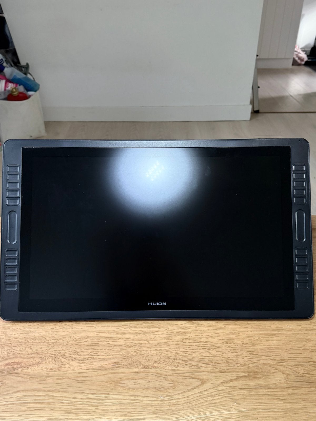 Huion Kamvas 22 Plus tekentablet met scherm, Ophalen, Multi-touch, Zo goed als nieuw, Bedraad