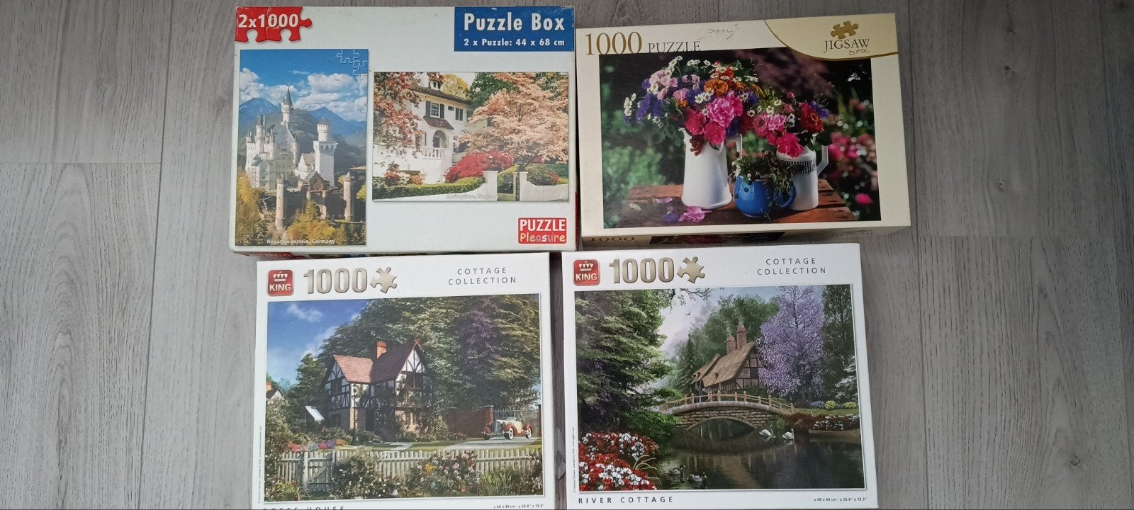 compleet puzzels, Ophalen of Verzenden