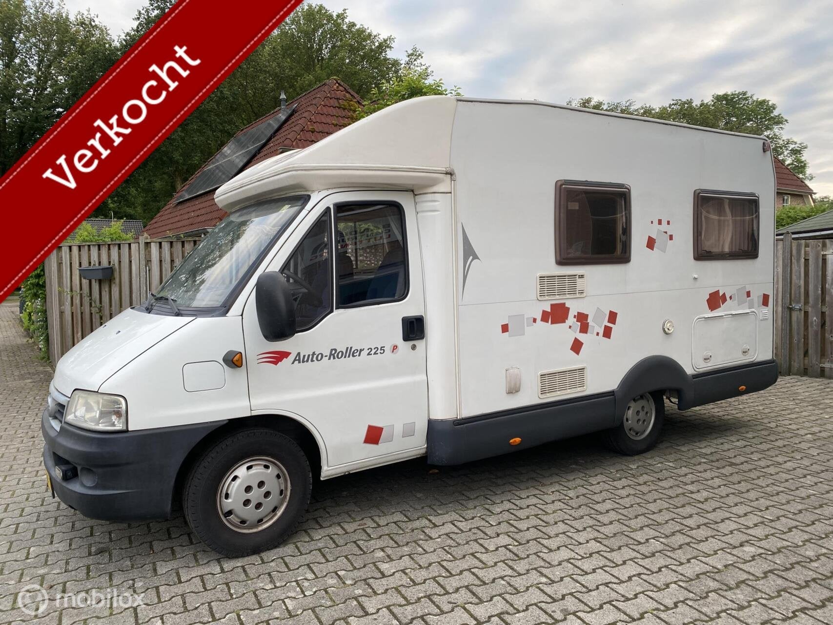 Fiat DUCATO 2.0-110 PK Camper 2005. !, Fietsendrager, Bedrijf, Tot en met 3, Half-integraal