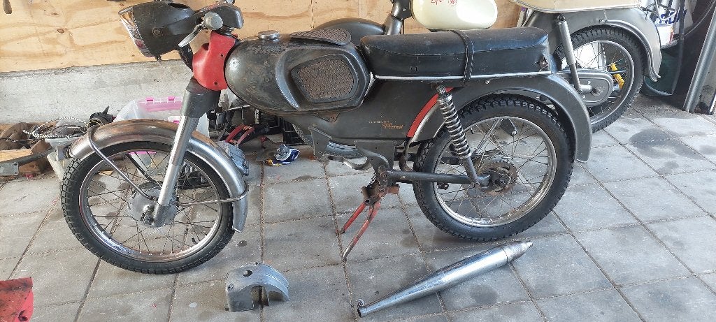 Kreidler buffel, Ophalen, Gebruikt, 50 cc, 3 versnellingen