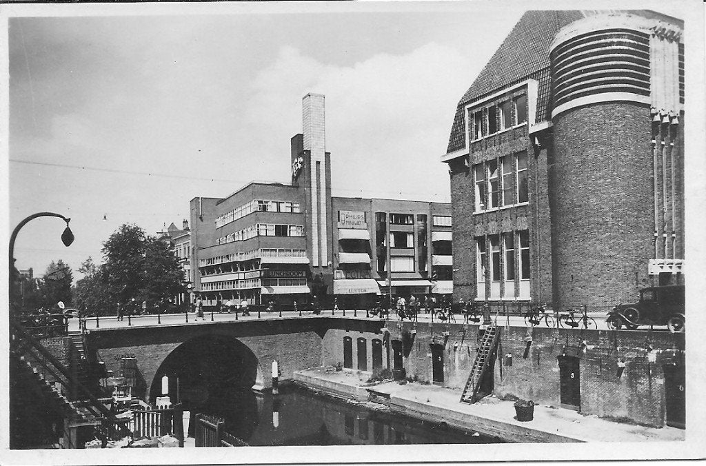 Ansichtkaart Utrecht Oude Gracht - Jaren '30, Ophalen of Verzenden, 1920 tot 1940, Ongelopen, Utrecht