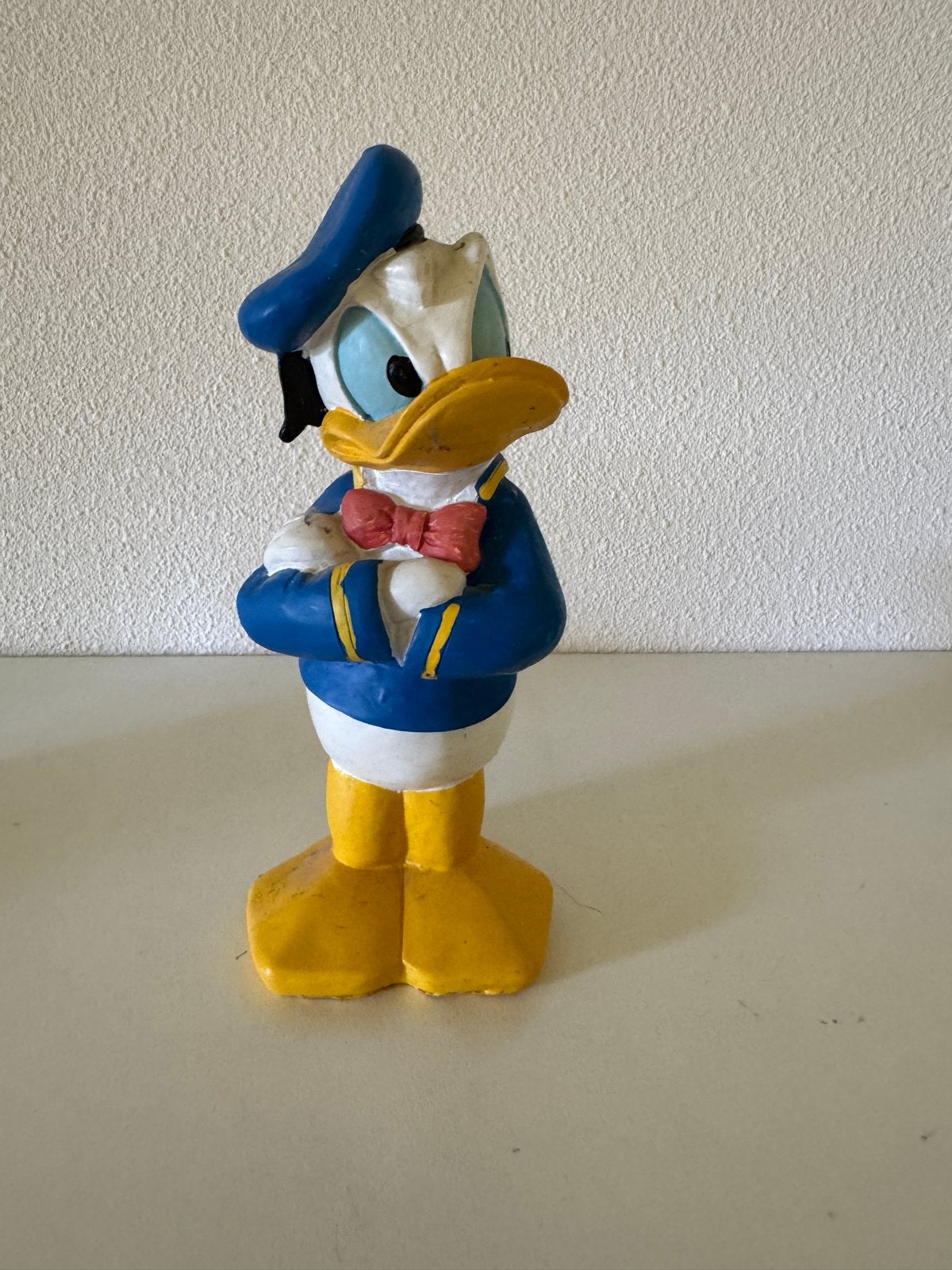 Donald Duck beeld van hars - 28 cm hoog, Ophalen, Gebruikt, Vogel, Beeldje of Figuurtje