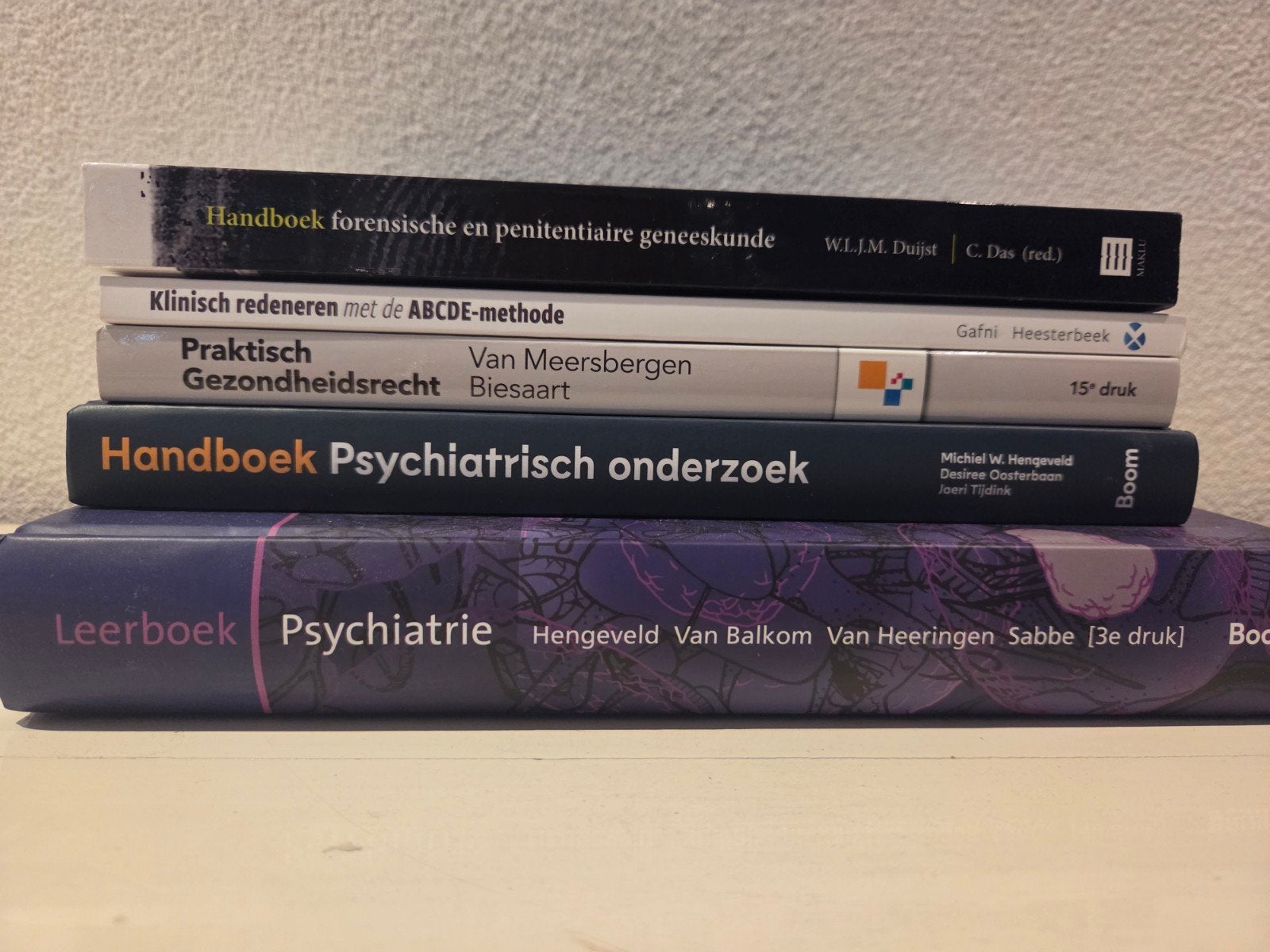 studieboeken - (justitiele) verpleegkunde, Ophalen, Beta, Zo goed als nieuw, HBO