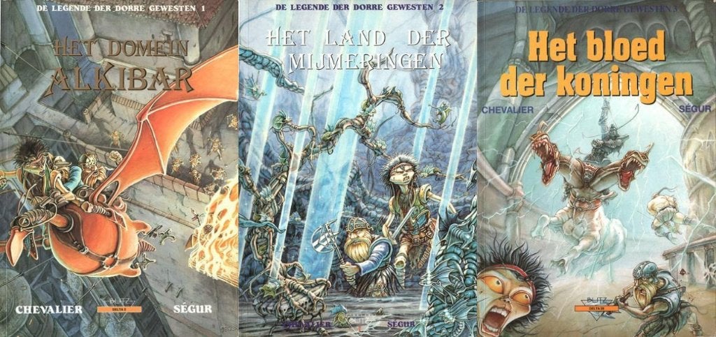 De legende der dorre gewesten 1-3 (Complete reeks), Boeken, Complete serie of reeks, Ophalen, Nieuw