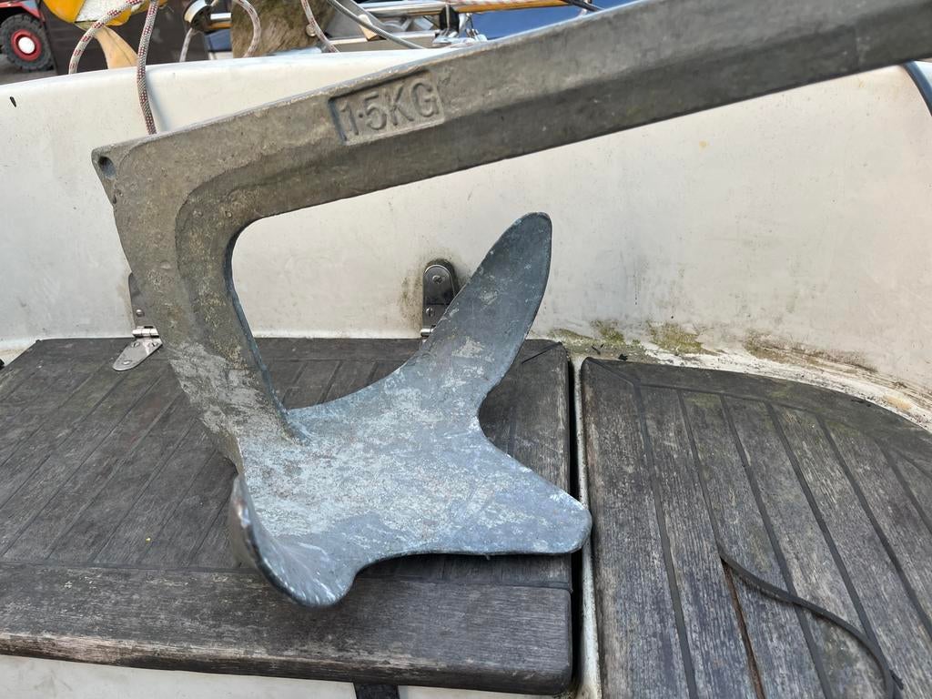 Anker 15kg Bruce Manta Ray, Watersport en Boten, Ophalen, Gebruikt, Ankeren en Afmeren, Zeilboot of Motorboot