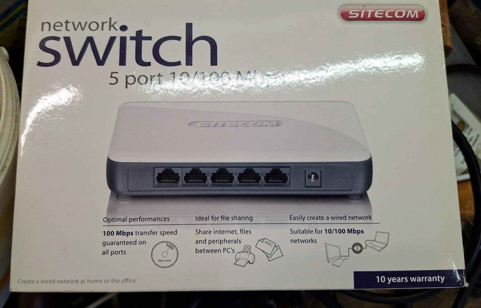 SITECOM
Switch 10 x, Ophalen of Verzenden
