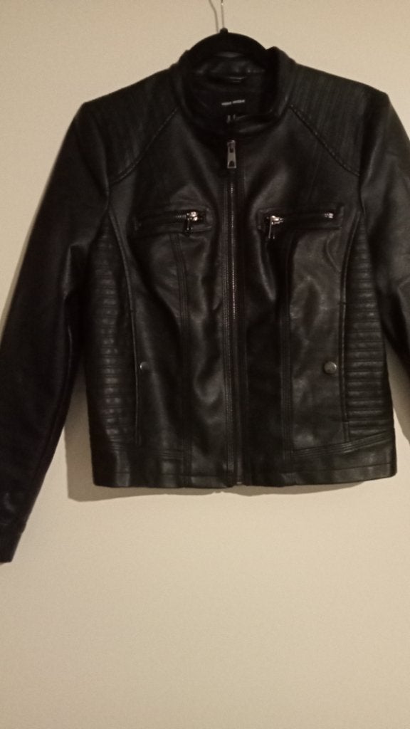 Nieuw immitatie leren jasje maat 36, Vero Moda, Zwart, Nieuw, Ophalen of Verzenden