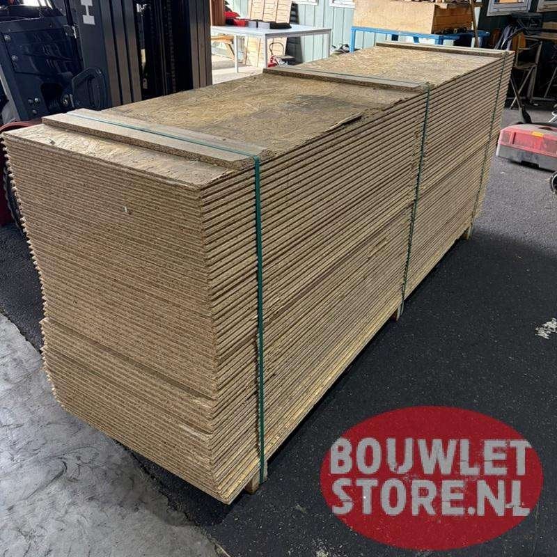 OSB 18 mm | platen | plaatmateriaal OSB-3 18mm | 2500x675mm, Niet ingevuld, Minder dan 20 mm, Niet ingevuld, Nieuw