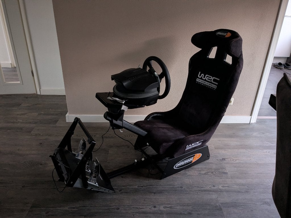 Thrustmaster T500RS met Playseat WRC, Ophalen, Gebruikt, Thrustmaster
