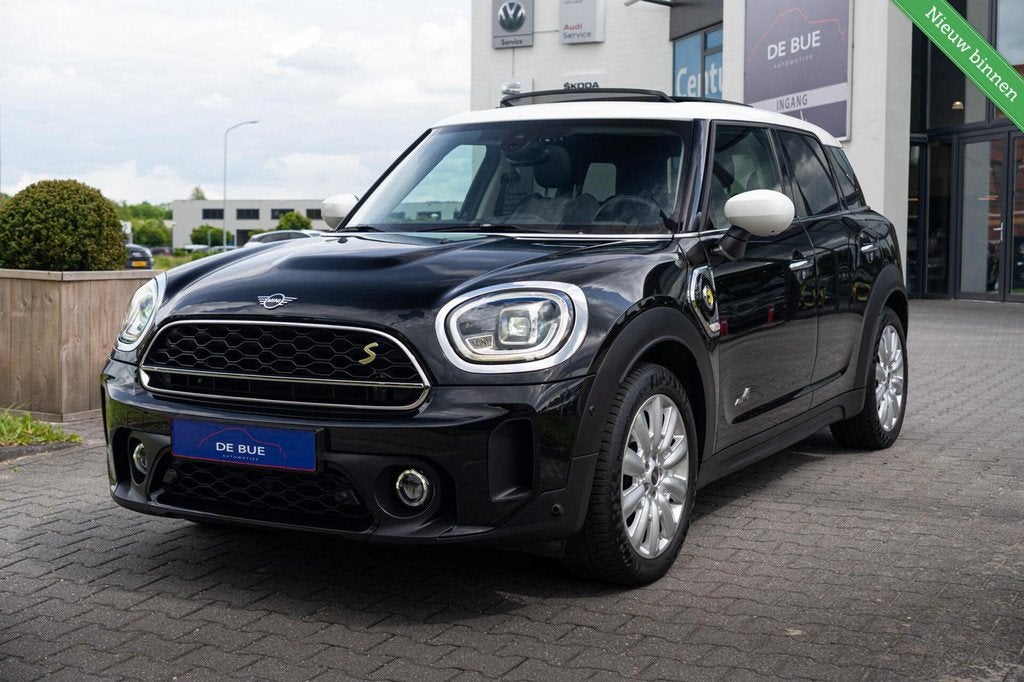 Mini Countryman 1.5 Cooper SE ALL4 Chili+|Panoramadak|JCW|Ca, Automaat, Gebruikt, Countryman, Leder en Stof