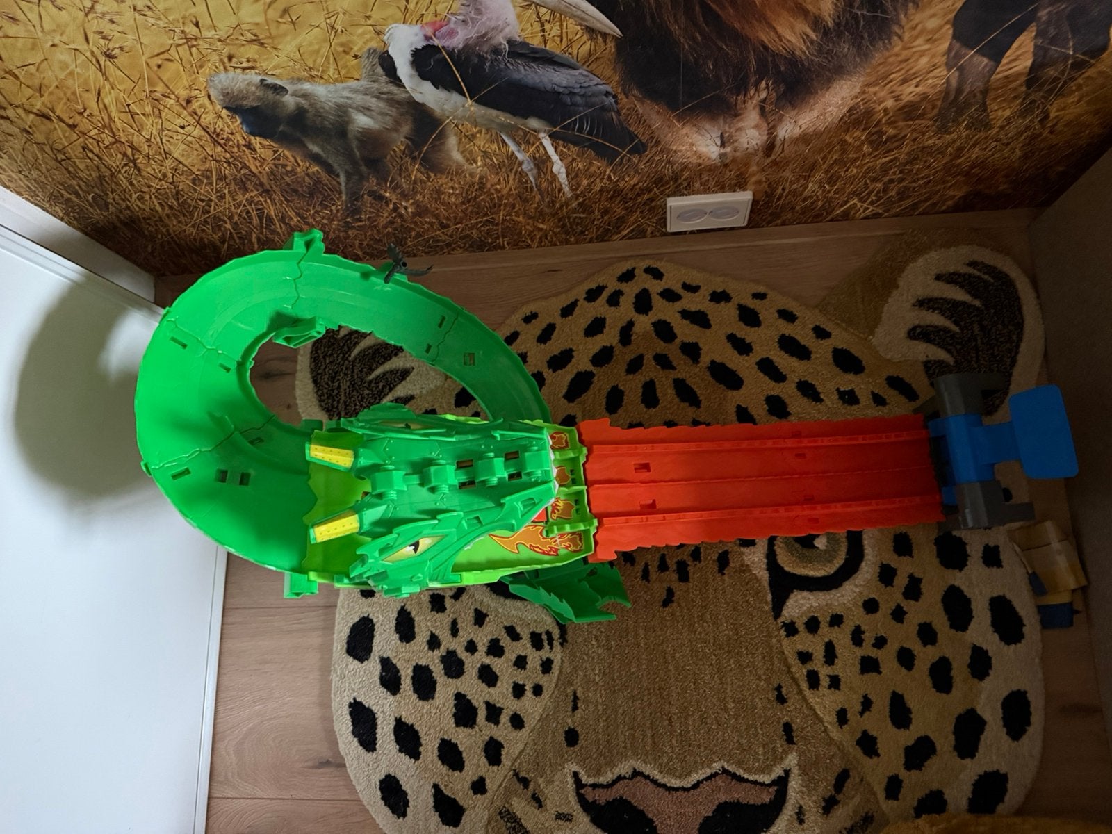 Monster Hot Wheelz baan - voor monster trucks, Ophalen, Zo goed als nieuw