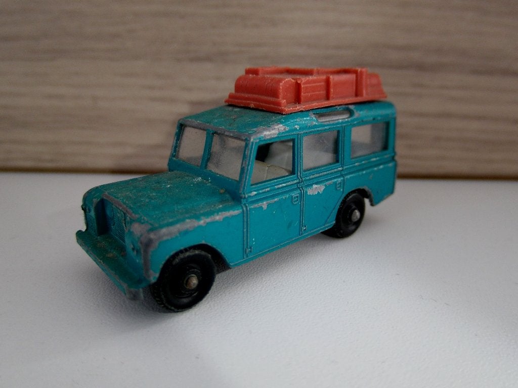 Vintage Lesney Matchbox Land Rover Safari, Ophalen of Verzenden, Nieuw, Auto