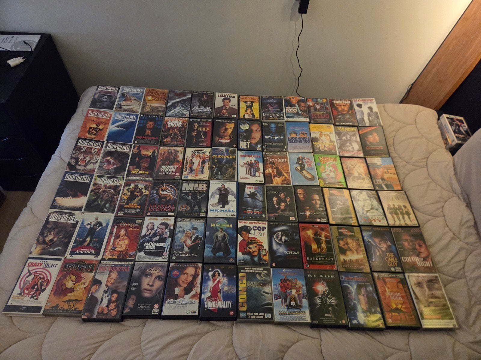 Videobanden, Ophalen, Alle leeftijden, Zo goed als nieuw, VHS
