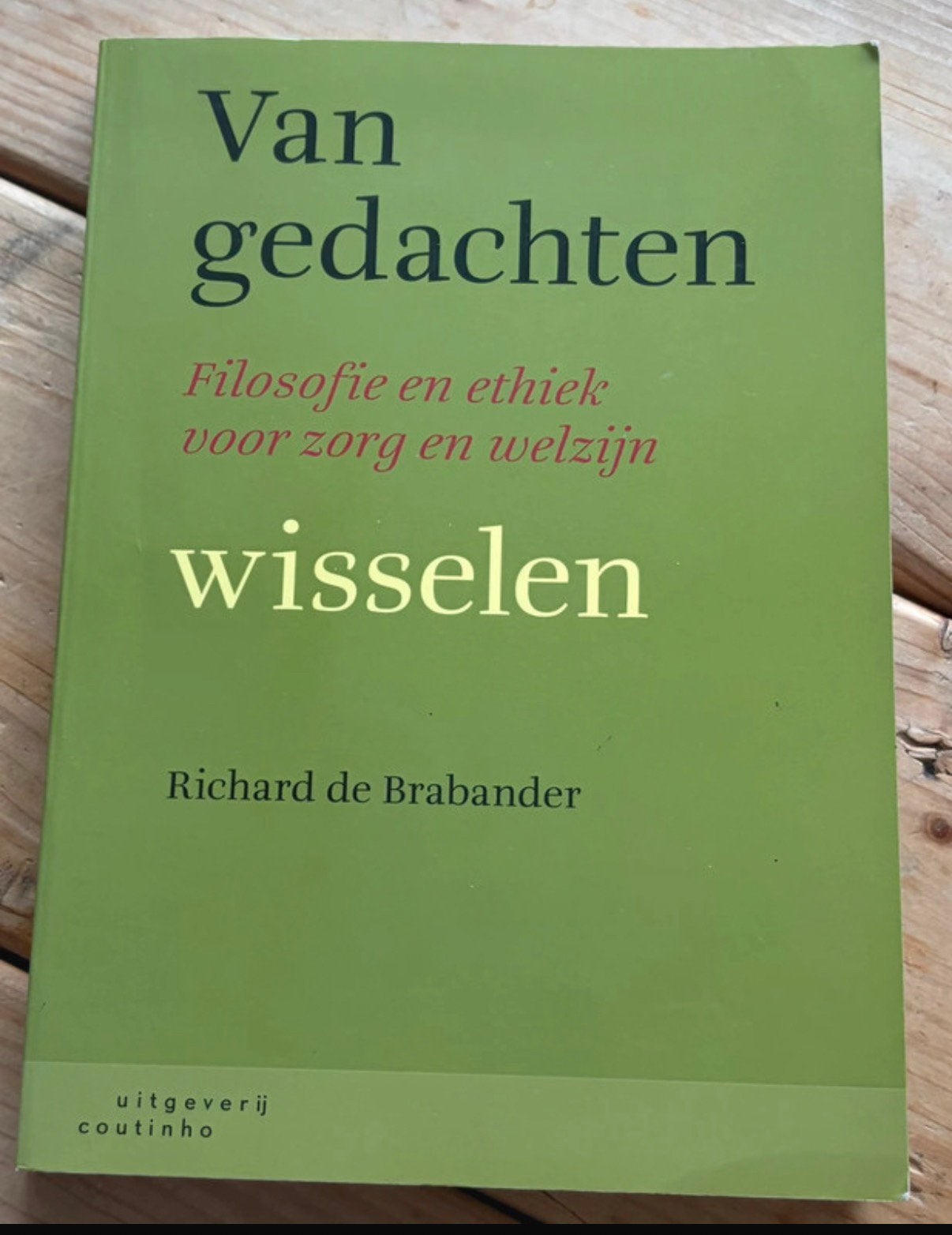Van gedachten wisselen, Ophalen of Verzenden, Zo goed als nieuw