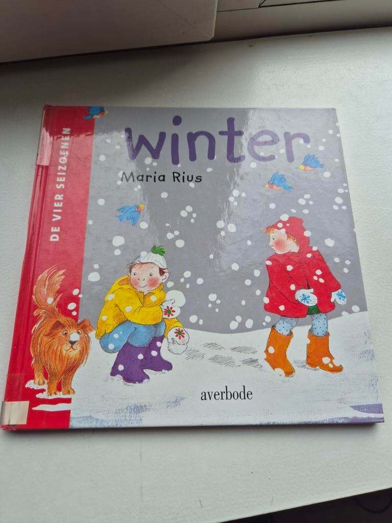 Winter: De Vier Seizoenen - Maria Rius Kinderboek, Ophalen of Verzenden