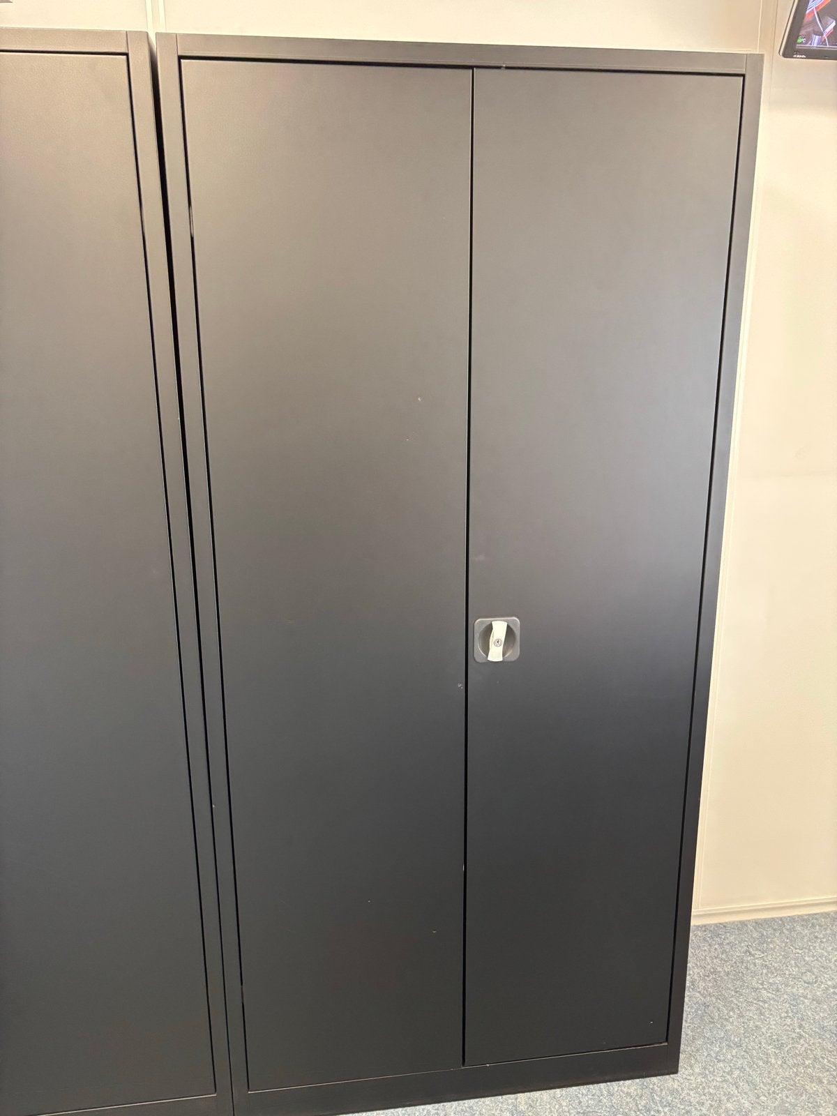 Archiefkast met 4 planken - 195x92x42 cm (8 stuks beschikbaa, Gebruikt, Meerdere deuren, Metaal, 150 tot 200 cm