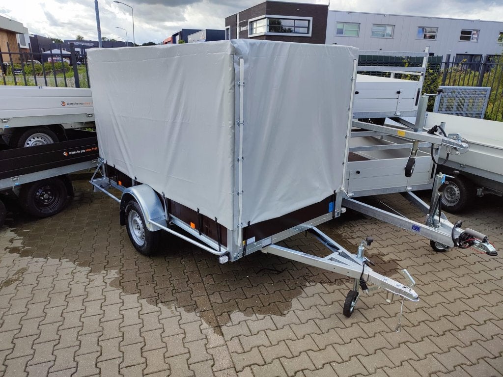 BW-Trailers huifaanhangwagen 254x130x150 cm, Nieuw