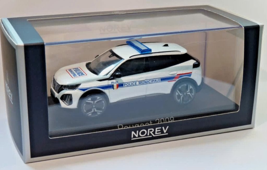 Peugeot 2008 '24 Police Municipale STREPEN 1/43 NOREV 472876, Verzenden, Nieuw, Auto, Norev